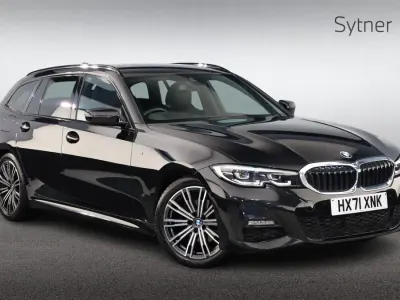 Used BMW 320 M Sport 181 HP (133 kW) 2021 Black Estate