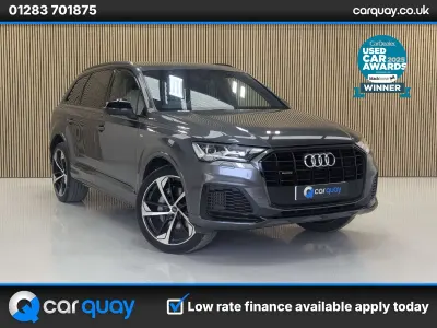 Used Audi Q7 Black Edition 340 HP (250 kW) 2022 Grey SUV
