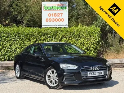 Used Audi A5 Sport 190 HP (139 kW) 2017 Black Coupe