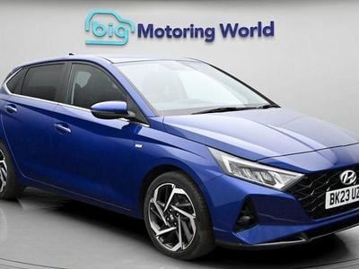 Used Hyundai i20 Premium 101 HP (74 kW) 2023 Blue Hatchback