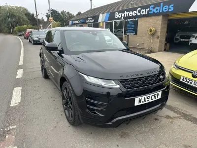 Begagnad Land Rover Range Rover evoque R-Dynamic 2019 Svart SUV