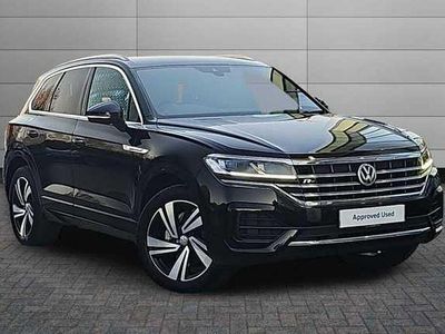 Black Used 2019 VW Touareg R-line SUV | £28,991 (Fair price)
