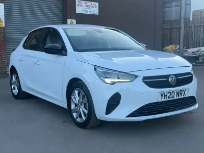 Used Vauxhall Corsa 2020 White Hatchback