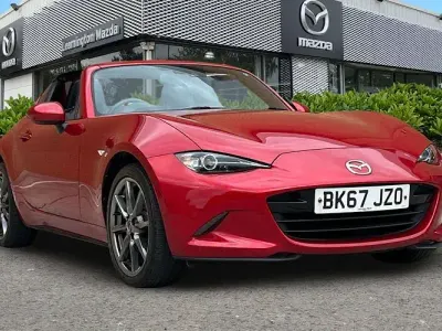 Usado Mazda MX5 Inclusive 160 CV (117 kW) 2017 Rojo Descapotable
