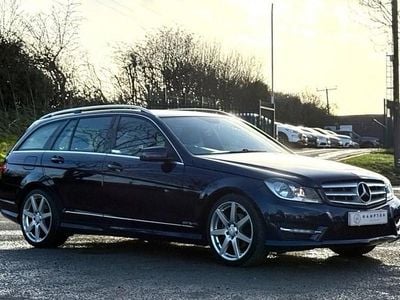 Blue Used 2013 Mercedes C180 AMG Estate | £6,995 (Good price)
