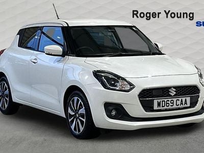 White Used 2019 Suzuki Swift SZ5 Hatchback | £12,995 (Fair price)
