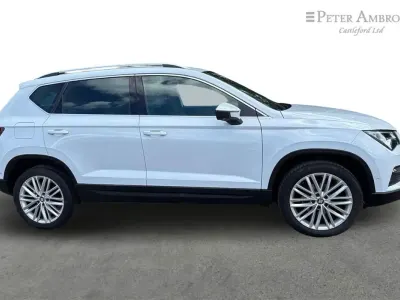 Used Seat Ateca XCELLENCE 148 HP (108 kW) 2020 White SUV