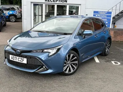 Used Toyota Corolla Design 2021 Blue Hatchback