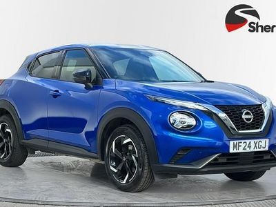 Used Nissan Juke N-Connecta 114 HP (83 kW) 2024 Blue SUV