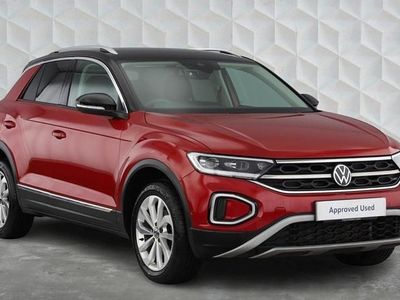 Used VW T-Roc Style 150 HP (110 kW) 2022 Red SUV