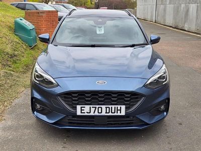 Używany Ford Focus ST-Line X 2020 Niebieski Kombi