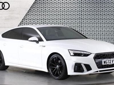 White Used 2022 Audi A5 S-Line Hatchback | £24,241 (Good price)