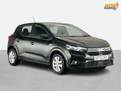 Używany Dacia Sandero Expression 100 KM (73 kW) 2023 Czarny Hatchback