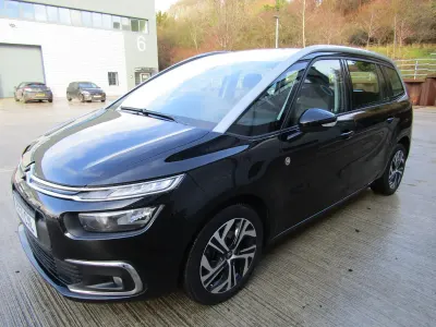 Used Citroën C4 PureTech 130 HP (95 kW) 2021 Black MPV