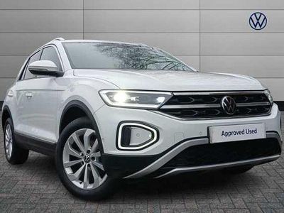 White Used 2022 VW T-Roc Style SUV | £18,500 (Fair price)