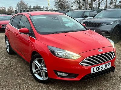 Red Used 2016 Ford Focus Zetec Hatchback | £5,999 (Good price)