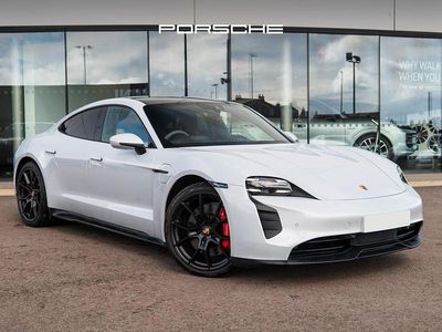 Used Porsche Taycan Performance Package 439 kW (598 HP) 2022 Grey Sedan