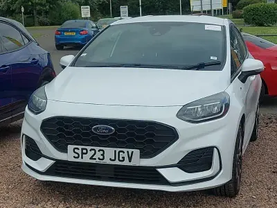 Used Ford Fiesta ST-Line X 100 HP (73 kW) 2023 White Hatchback