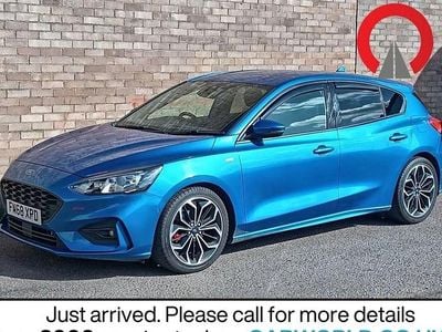 Used Ford Focus ST-Line X 125 HP (91 kW) 2018 Blue Hatchback