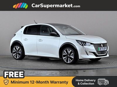 Used Peugeot e-208 GTi 100 kW (136 HP) 2021 White Hatchback