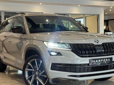 Grey Used 2020 Skoda Kodiaq SportLine SUV | £21,885 (Fair price)