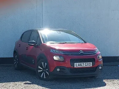 Begagnad Citroën C3 Flair 82 HK (60 kW) 2018 Röd Halvkombi