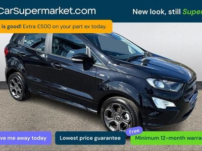 Used Ford Ecosport ST-Line 125 HP (91 kW) 2022 Black SUV