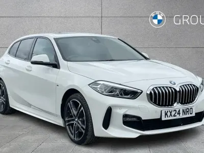 Used BMW 118 M Sport 136 HP (100 kW) 2024 White Hatchback