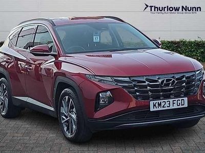 Used Hyundai Tucson Premium 150 HP (110 kW) 2023 Sunrise red SUV