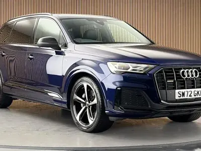 Used Audi Q7 Black Edition 286 HP (210 kW) 2023 Blue SUV