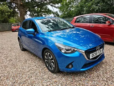 Used Mazda 2 Inclusive 2016 Blue Hatchback