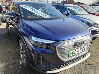 Used Audi Q4 Sportback e-tron Sport 150 kW (204 HP) 2022 Blue SUV