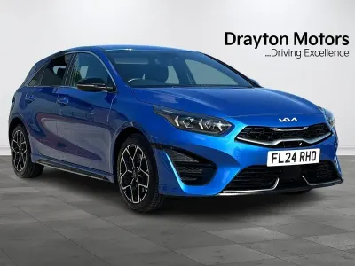 Used Kia Ceed GT GT-Line 158 HP (116 kW) 2024 Blue Hatchback