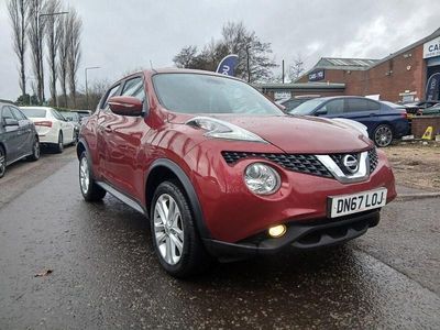 Used Nissan Juke N-Connecta 110 HP (80 kW) 2017 Red SUV