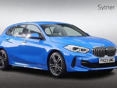 Used BMW 118 M Sport 134 HP (98 kW) 2023 Blue Hatchback