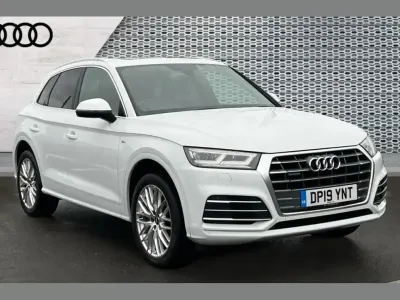 Used Audi Q5 S-Line 190 HP (139 kW) 2019 White SUV
