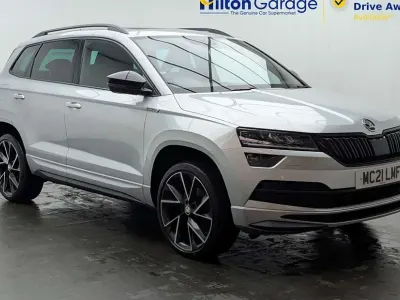 Second-hand Skoda Karoq SportLine 150 CP (110 kW) 2021 Argintiu SUV