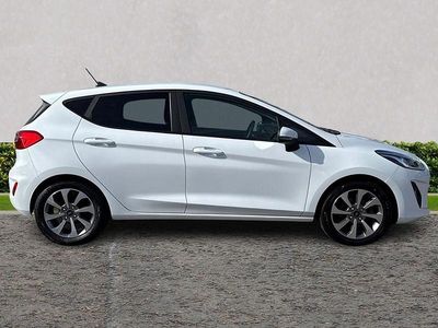 Used Ford Fiesta Trend 2021 White Hatchback