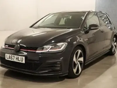 Used VW Golf VII GTI 230 HP (169 kW) 2018 Black Hatchback