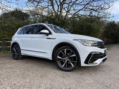 Used VW Tiguan R-line 150 HP (110 kW) 2021 White SUV