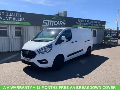 Używany Ford Transit Custom Trend 2020 Biały Van