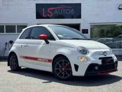 Used Abarth 595 145 HP (106 kW) 2016 White Hatchback