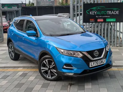 Used Nissan Qashqai N-Connecta 160 HP (117 kW) 2020 Blue SUV