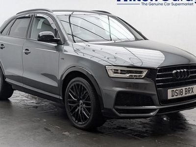 Grey Used 2018 Audi Q3 Black Edition SUV | £15,850 (Good price)