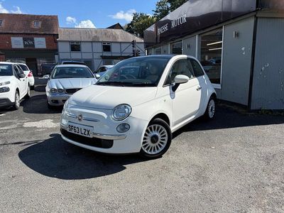 White Used 2013 Fiat 500 Lounge Hatchback | £3,199 (Fair price)