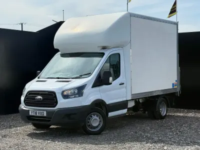 Used Ford Transit S 130 HP (95 kW) 2018 White Van