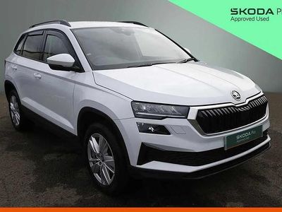 Used Skoda Karoq SE 113 HP (83 kW) 2025 Moon white metallic SUV
