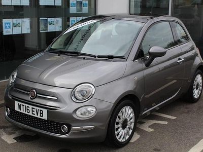 Used Fiat 500 Lounge 2016 Grey Hatchback