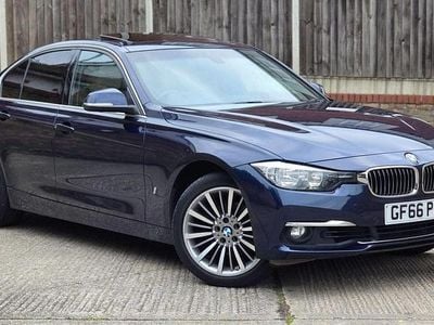 Used BMW 330e Luxury Line 2017 Blue Sedan
