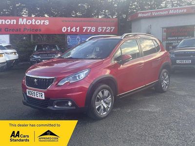 Red Used 2019 Peugeot 2008 Signature Sky SUV | £8,495 (Fair price)